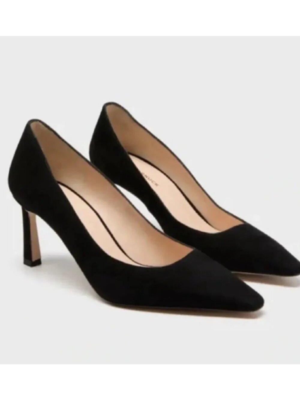 Tuckernuck Shoes Ilana Heels in Black Suede 8.5 New with box Womens Pumps